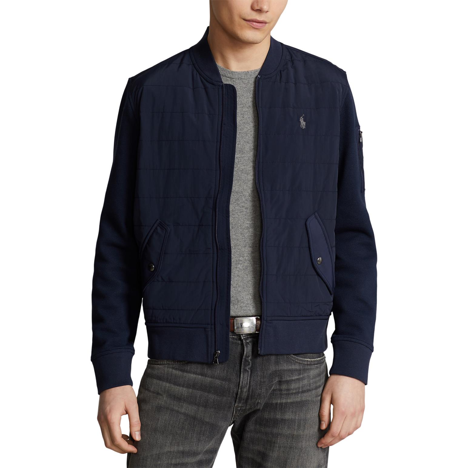 Polo Ralph Lauren Hybrid Bomber Jacket Ballantynes Department Store